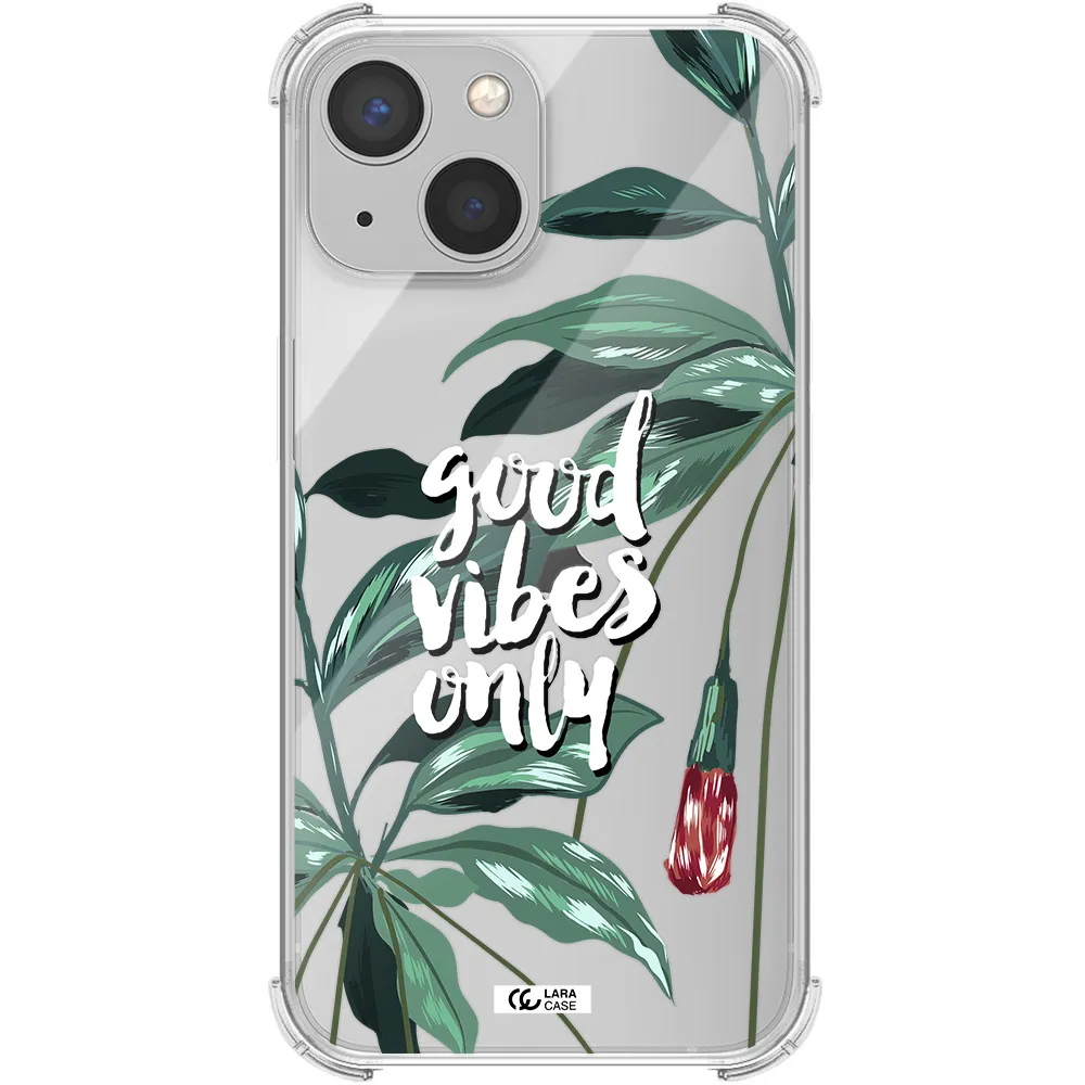 Tropical Vibes Green Apple iPhone 13 mini Clear PC Case