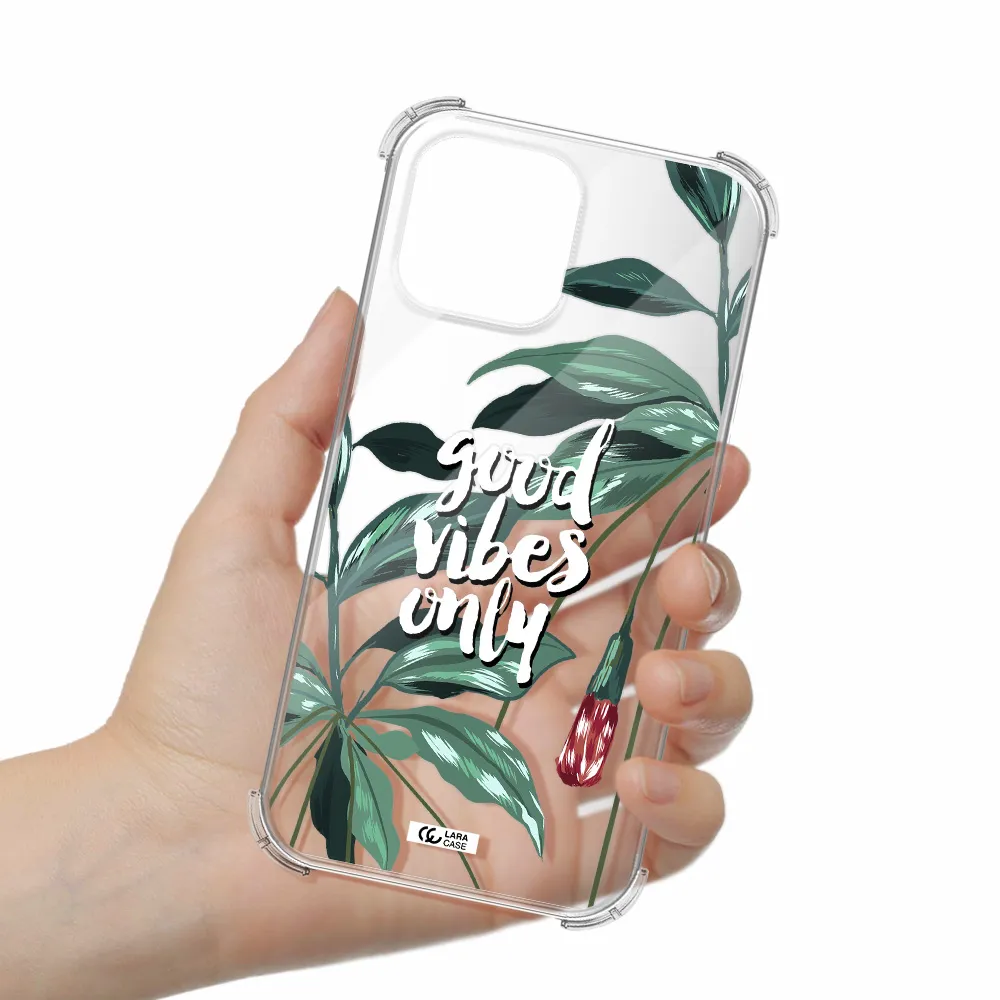 Tropical Vibes Green Apple iPhone 13 Pro Clear PC Case