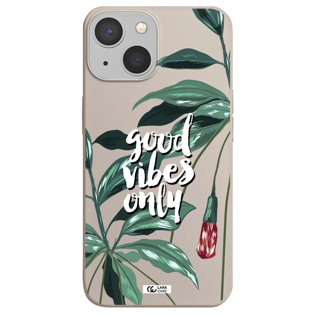 Tropical Vibes Green Apple iPhone 13 Silicone Stone Case