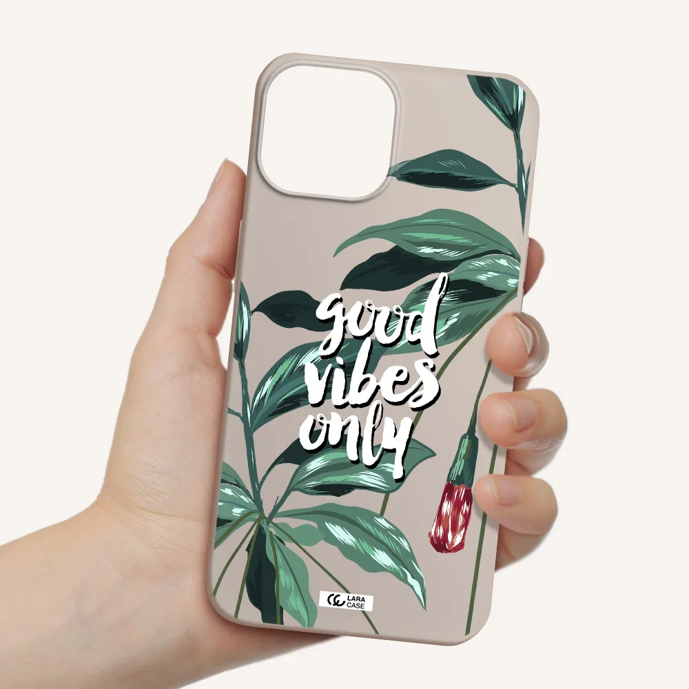 Tropical Vibes Green Apple iPhone 13 Silicone Stone Case