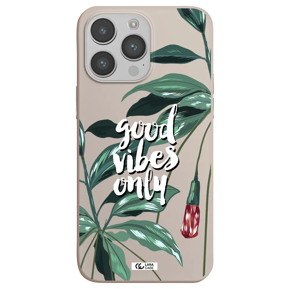Tropical Vibes Green Apple iPhone 14 pro max Silicone Stone Case