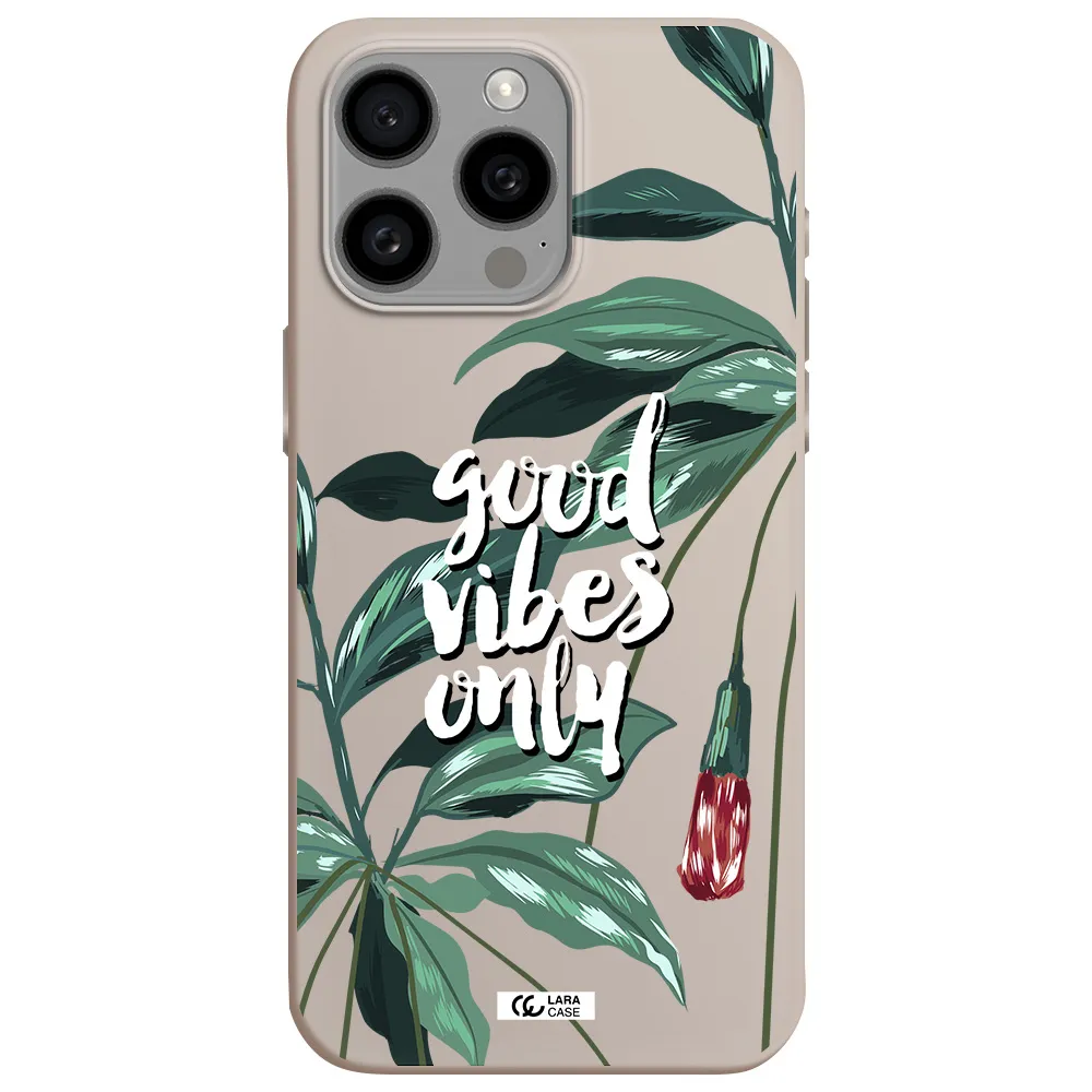 Tropical Vibes Green Apple Iphone 15 Pro max Silicone Stone Case
