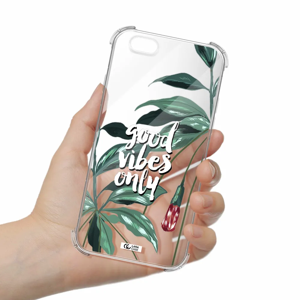 Tropical Vibes Green Apple iPhone 6 Clear PC Case
