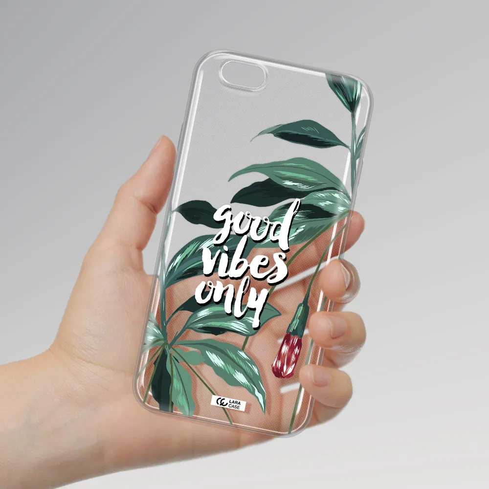 Tropical Vibes Green Apple iPhone 6 Clear TPU Case