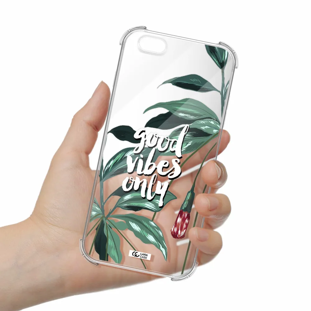 Tropical Vibes Green Apple iPhone 6 plus Clear PC Case
