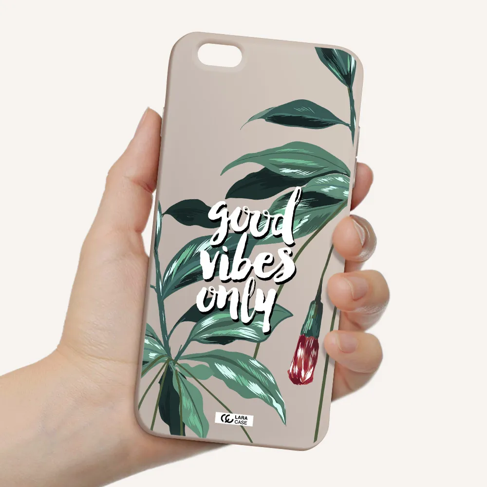 Tropical Vibes Green Apple iPhone 6 s plus Silicone Stone Case