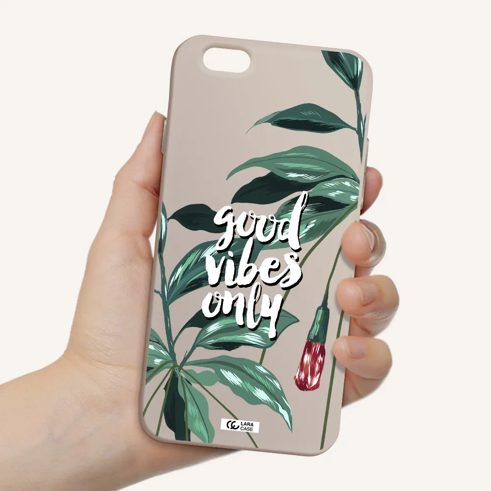 Tropical Vibes Green Apple iPhone 6 Silicone Stone Case