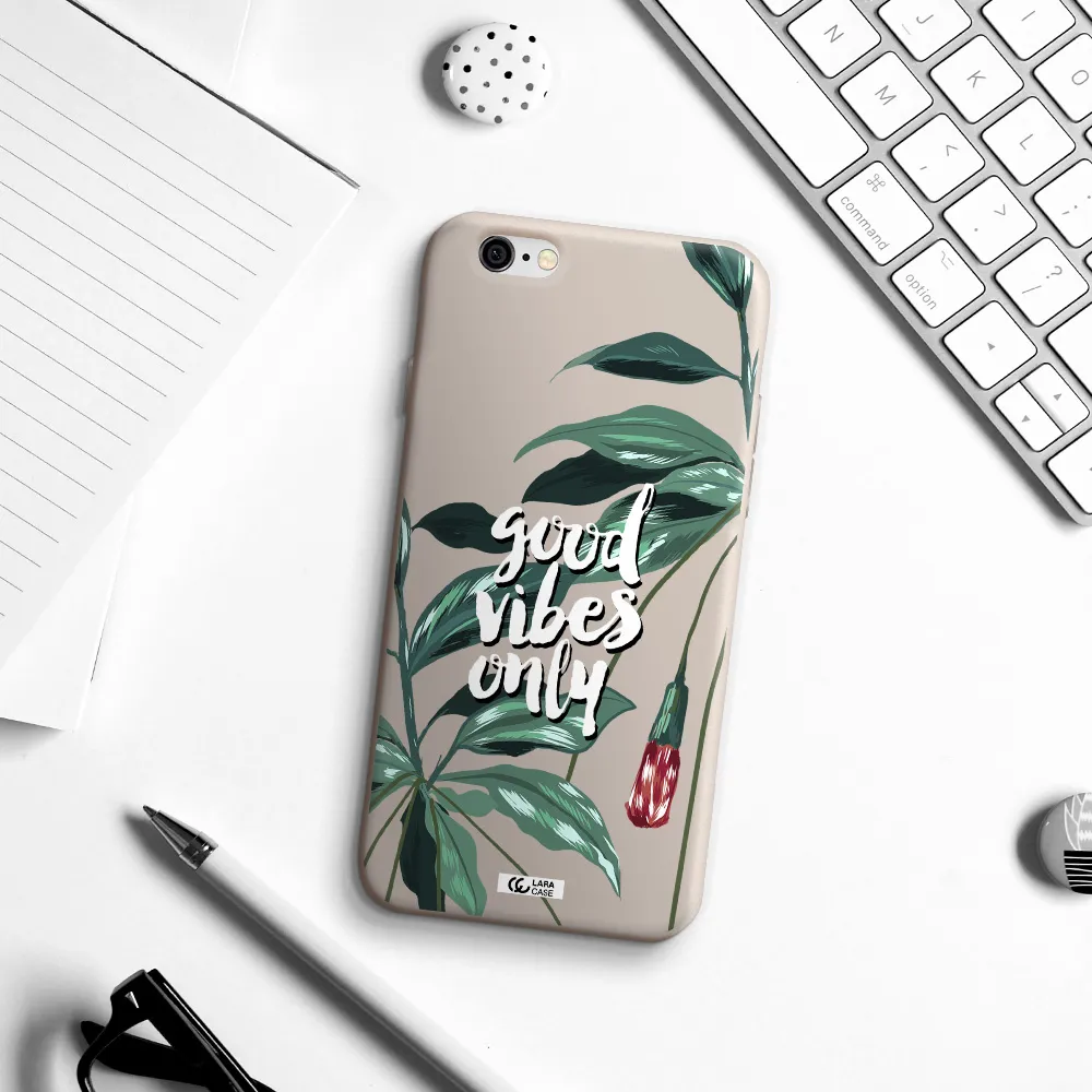 Tropical Vibes Green Apple iPhone 6 Silicone Stone Case