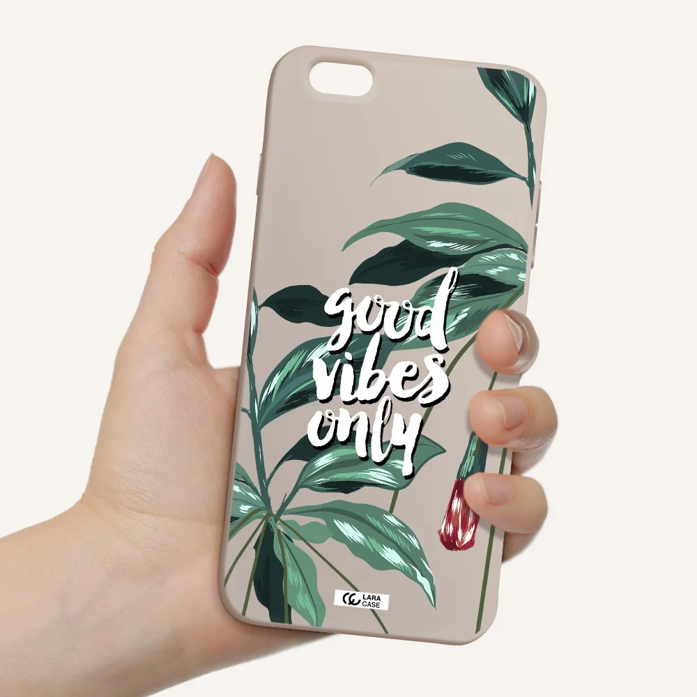 Tropical Vibes Green Apple iPhone 6S Silicone Stone Case