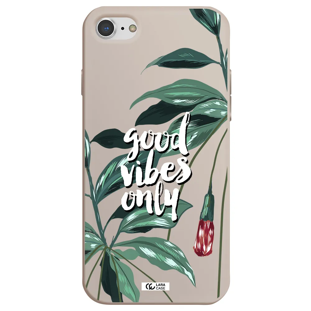 Tropical Vibes Green Apple iPhone 7 Silicone Stone Case