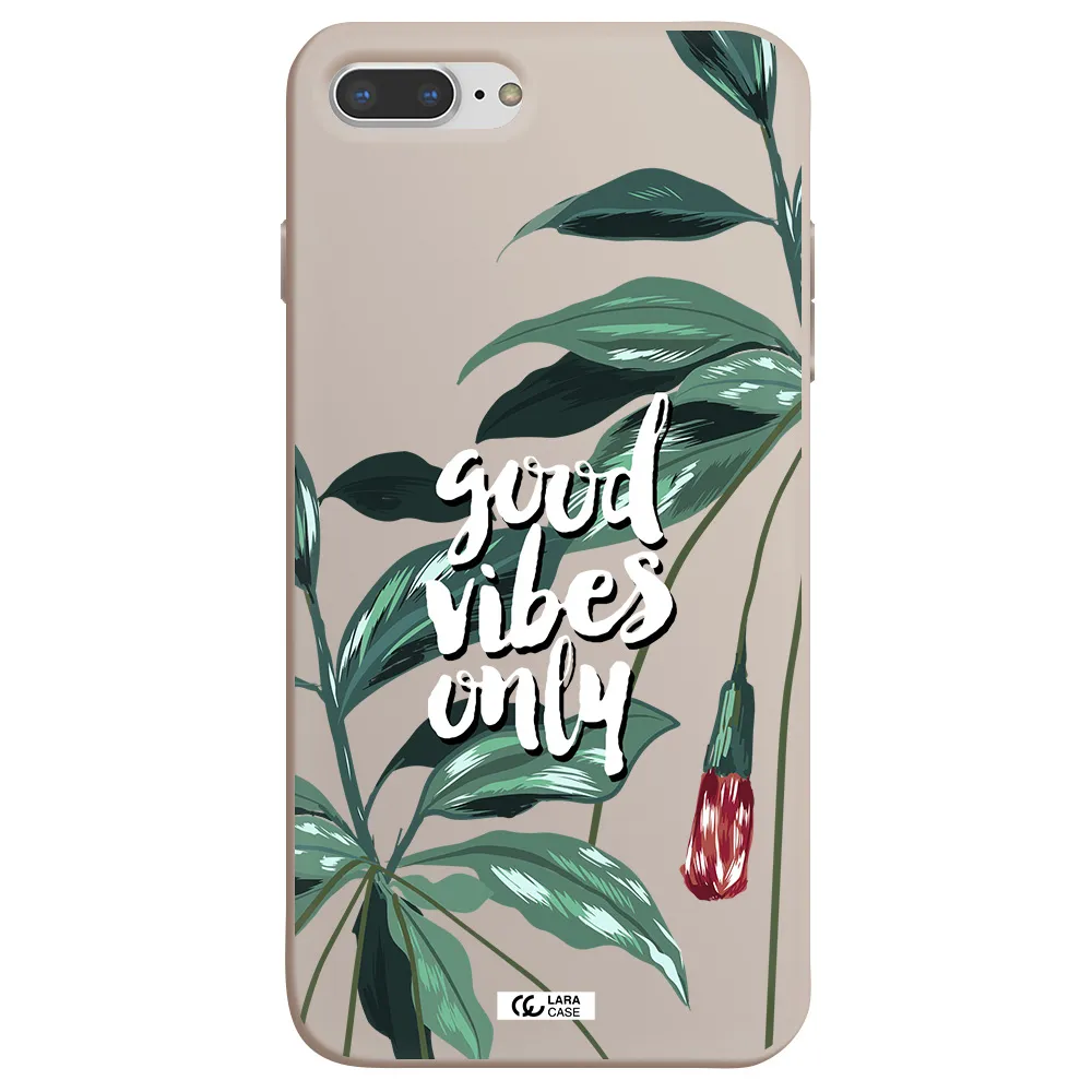 Tropical Vibes Green Apple iPhone 8 plus Silicone Stone Case