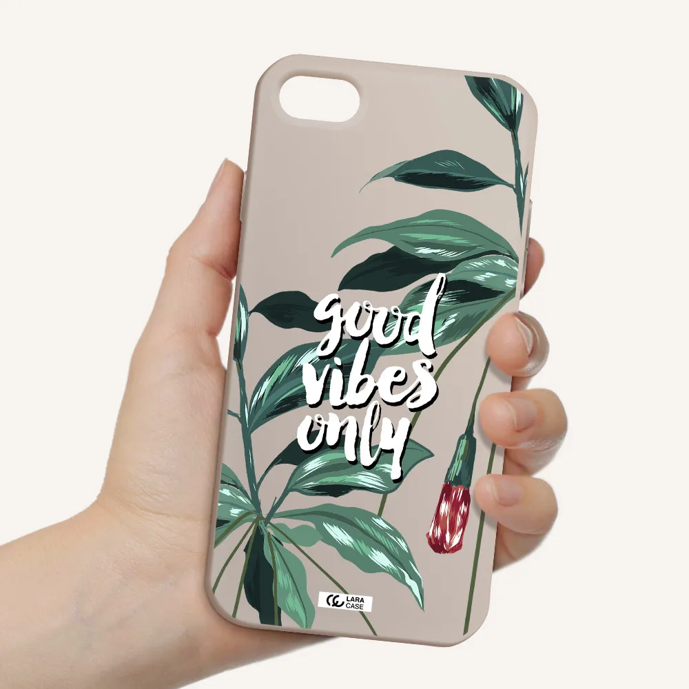 Tropical Vibes Green Apple iPhone 8 Silicone Stone Case