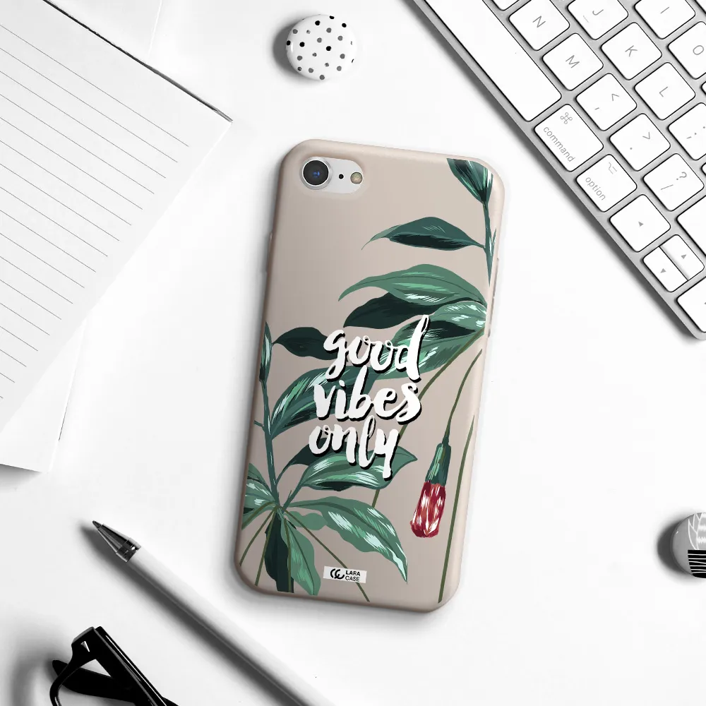 Tropical Vibes Green Apple iPhone 8 Silicone Stone Case
