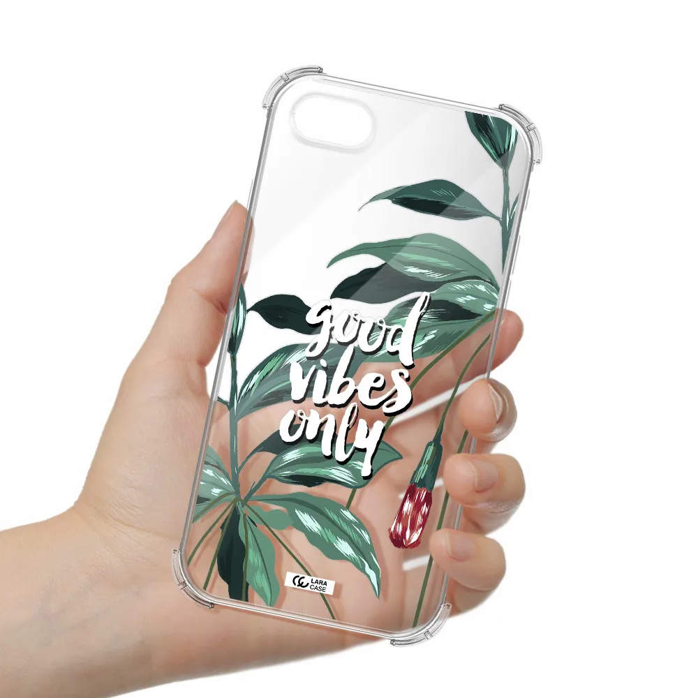 Tropical Vibes Green Apple iPhone se 2020 Clear PC Case