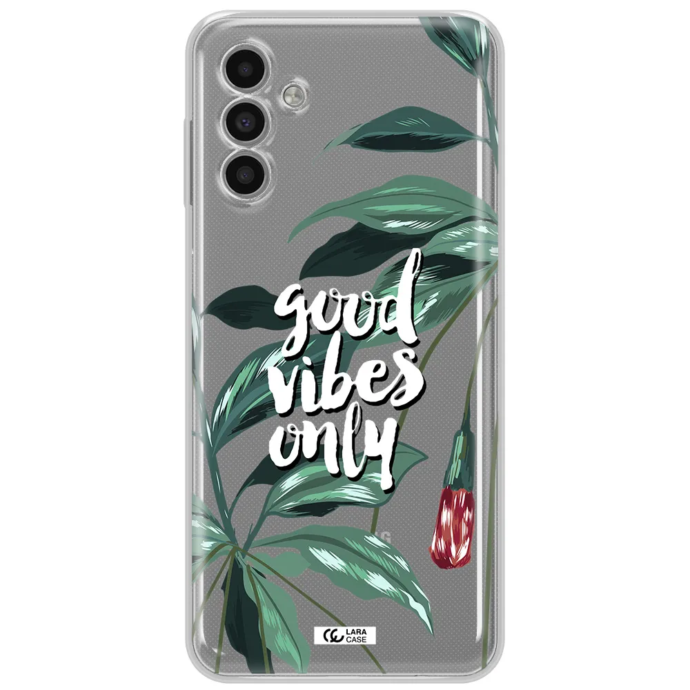 Tropical Vibes Green Samsung A13 5G Clear Tpu Case