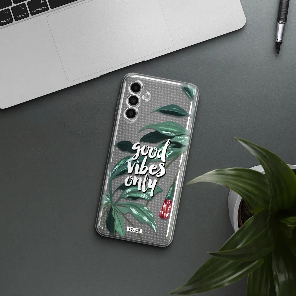 Tropical Vibes Green Samsung A13 5G Clear Tpu Case