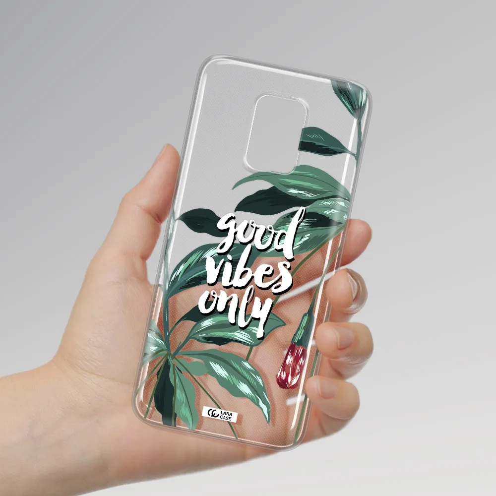 Tropical Vibes Green Xiaomi Note 9S Clear TPU Case