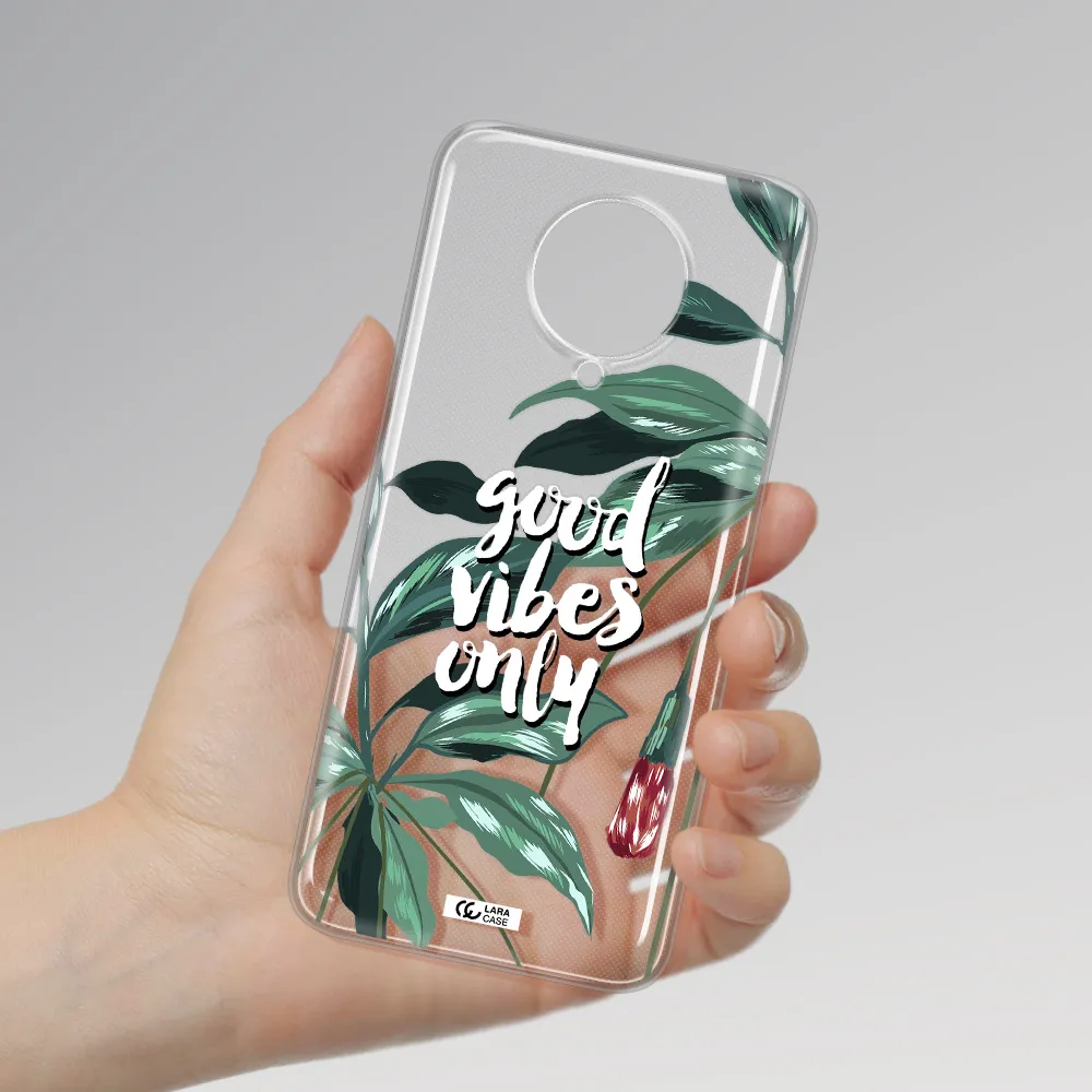 Tropical Vibes Green Xiaomi Poco F2 Pro Clear TPU Case