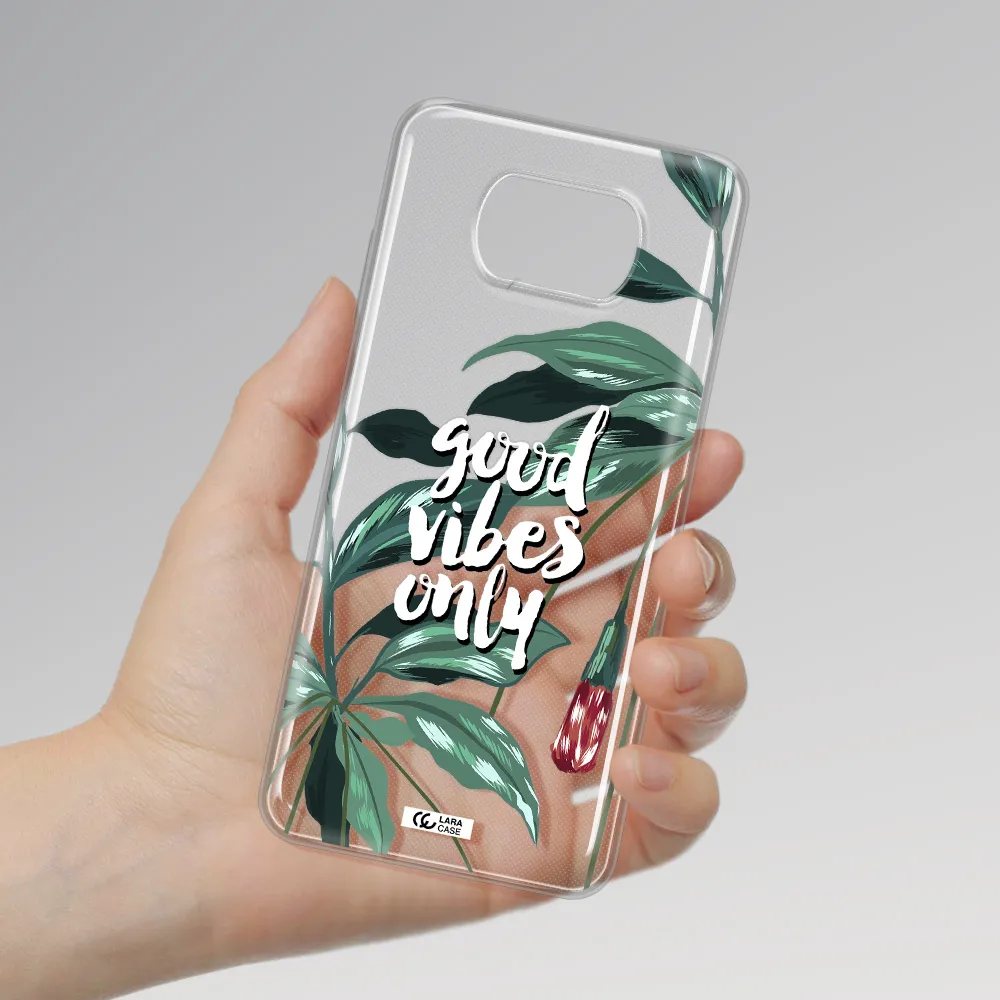 Tropical Vibes Green Xiaomi Poco X3 Clear TPU Case