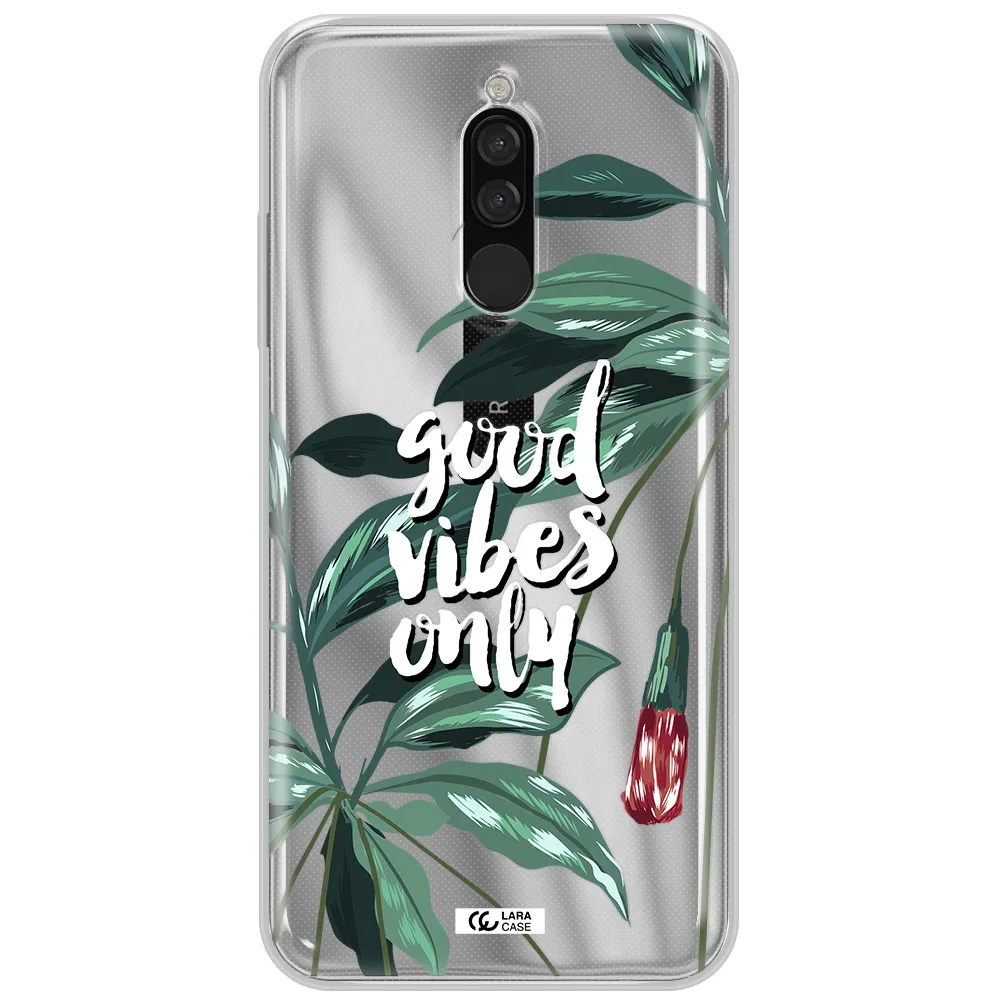 Tropical Vibes Green Xiaomi Redmi 8 Clear Tpu Case