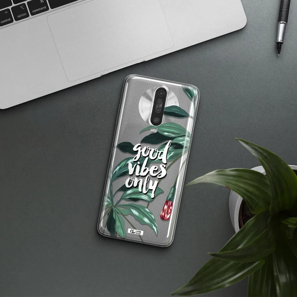 Tropical Vibes Green Xiaomi Redmi K30 Clear TPU Case