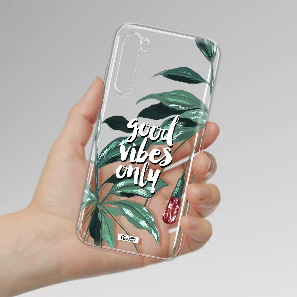 Tropical Vibes Green Xiaomi Redmi Note 8T Clear Tpu Case