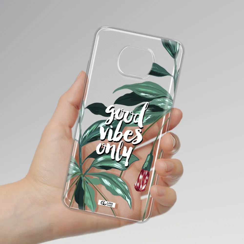 Tropical Vibes Green Xiaomi Redmi Note 9T Clear Tpu Case
