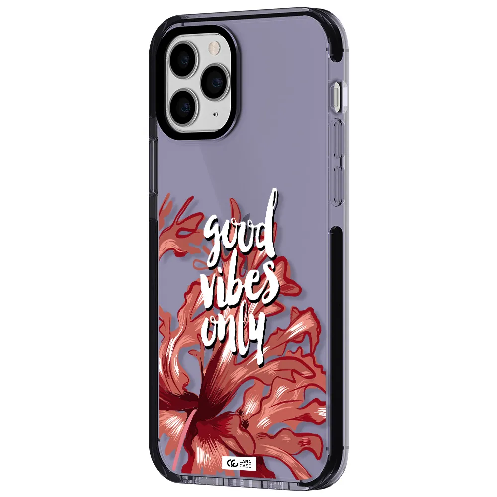 Tropical Vibes Red Apple iPhone 11 pro max impact Lilac Case