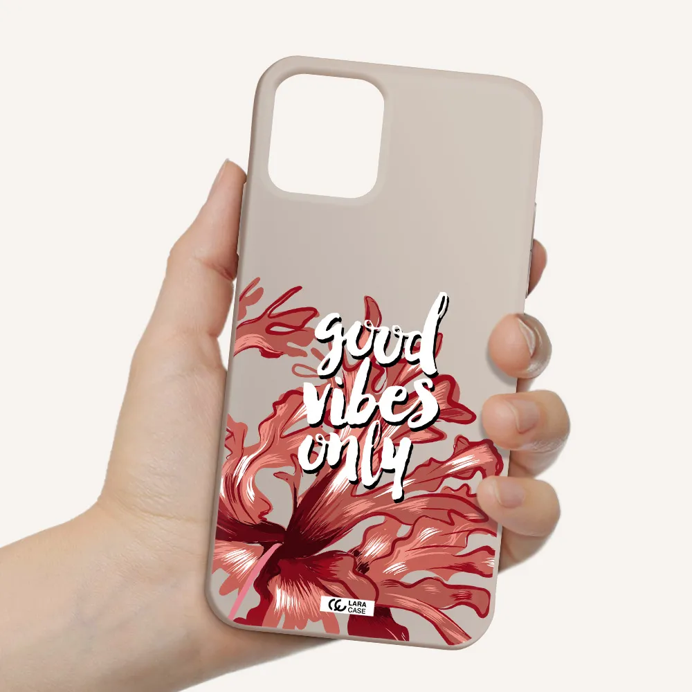 Tropical Vibes Red Apple iPhone 11 pro Silicone Stone Case