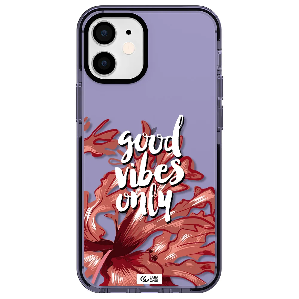 Tropical Vibes Red Apple iPhone 12 mini impact Lilac Case