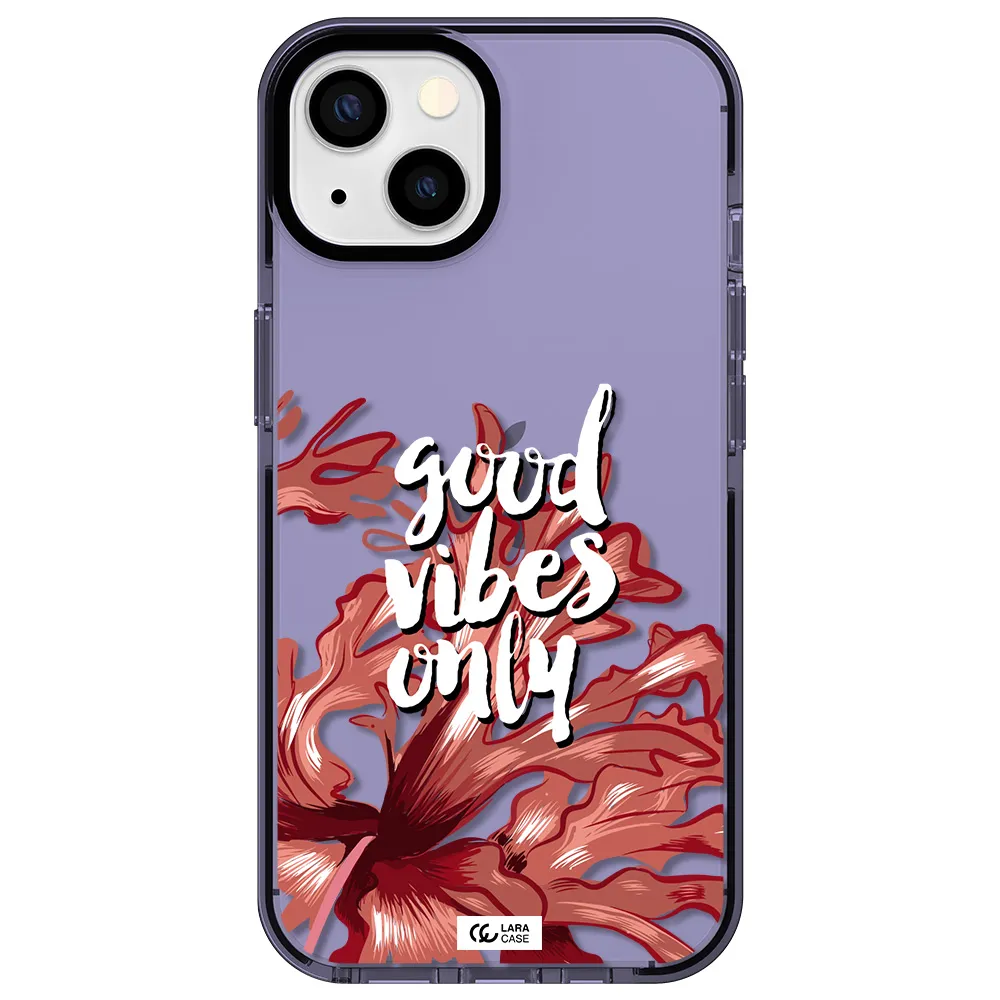Tropical Vibes Red Apple iPhone 13 impact Lilac Case