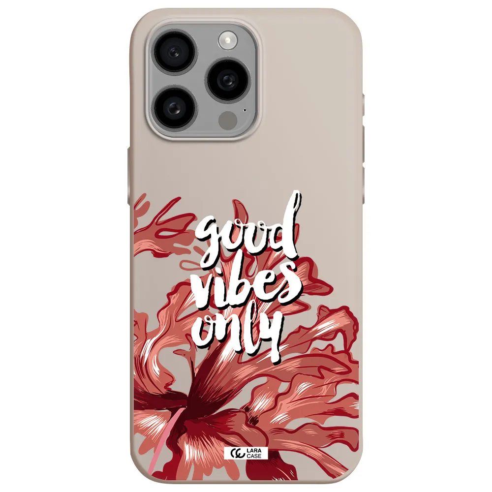 Tropical Vibes Red Apple Iphone 15 Pro max Silicone Stone Case