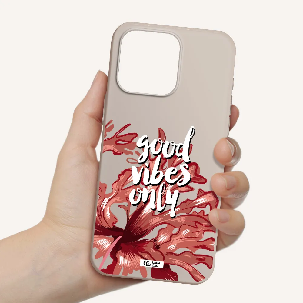Tropical Vibes Red Apple Iphone 15 Pro max Silicone Stone Case