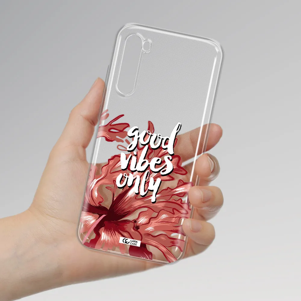Tropical Vibes Red Xiaomi Redmi Note 8T Clear Tpu Case