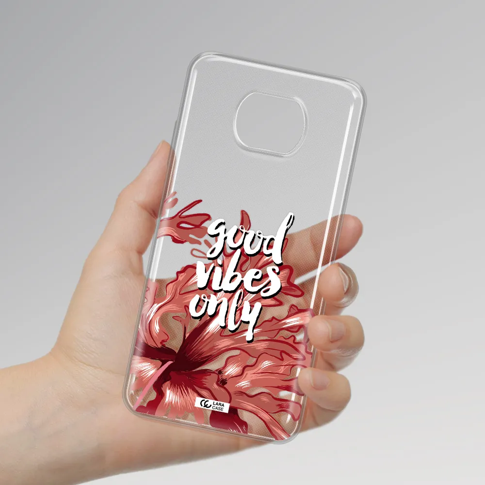 Tropical Vibes Red Xiaomi Redmi Note 9T Clear Tpu Case