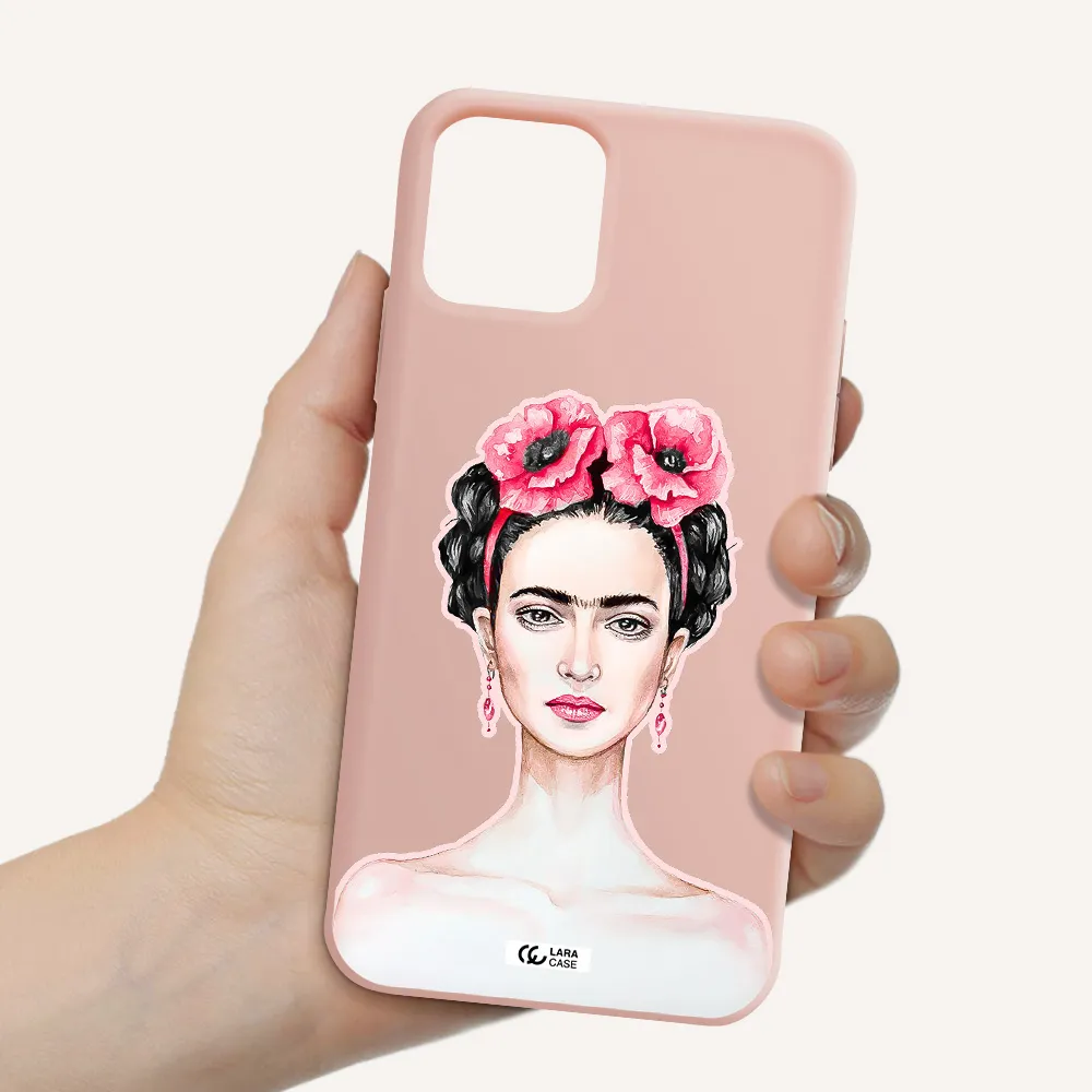 Ferida Watercolor Apple iPhone 11 pro Silicone pastel pink Case