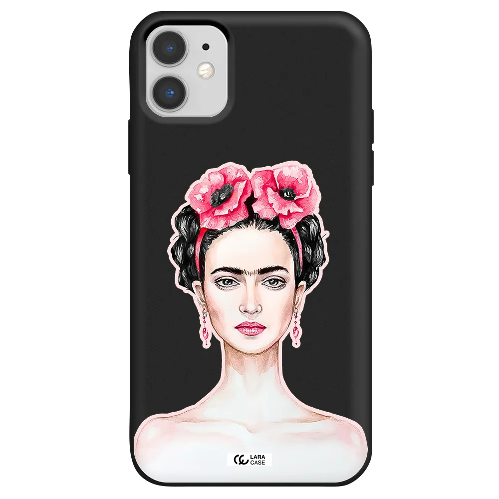Ferida Watercolor Apple iPhone 11 Silicone black Case