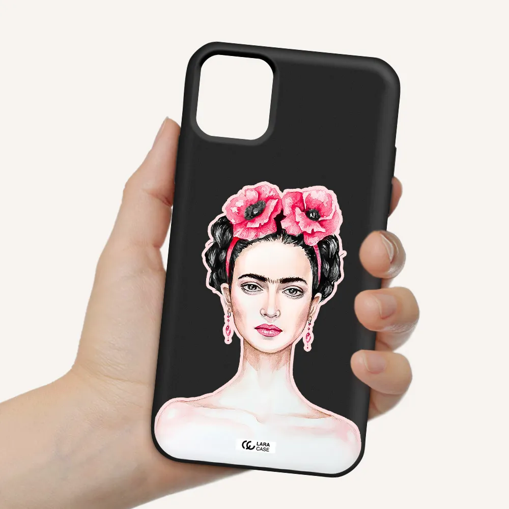 Ferida Watercolor Apple iPhone 11 Silicone black Case