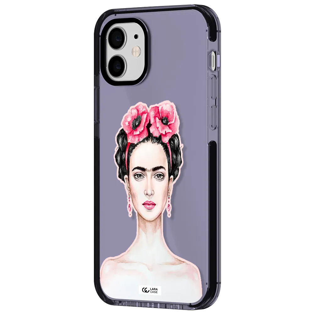 Ferida Watercolor Apple iPhone 12 impact Lilac Case