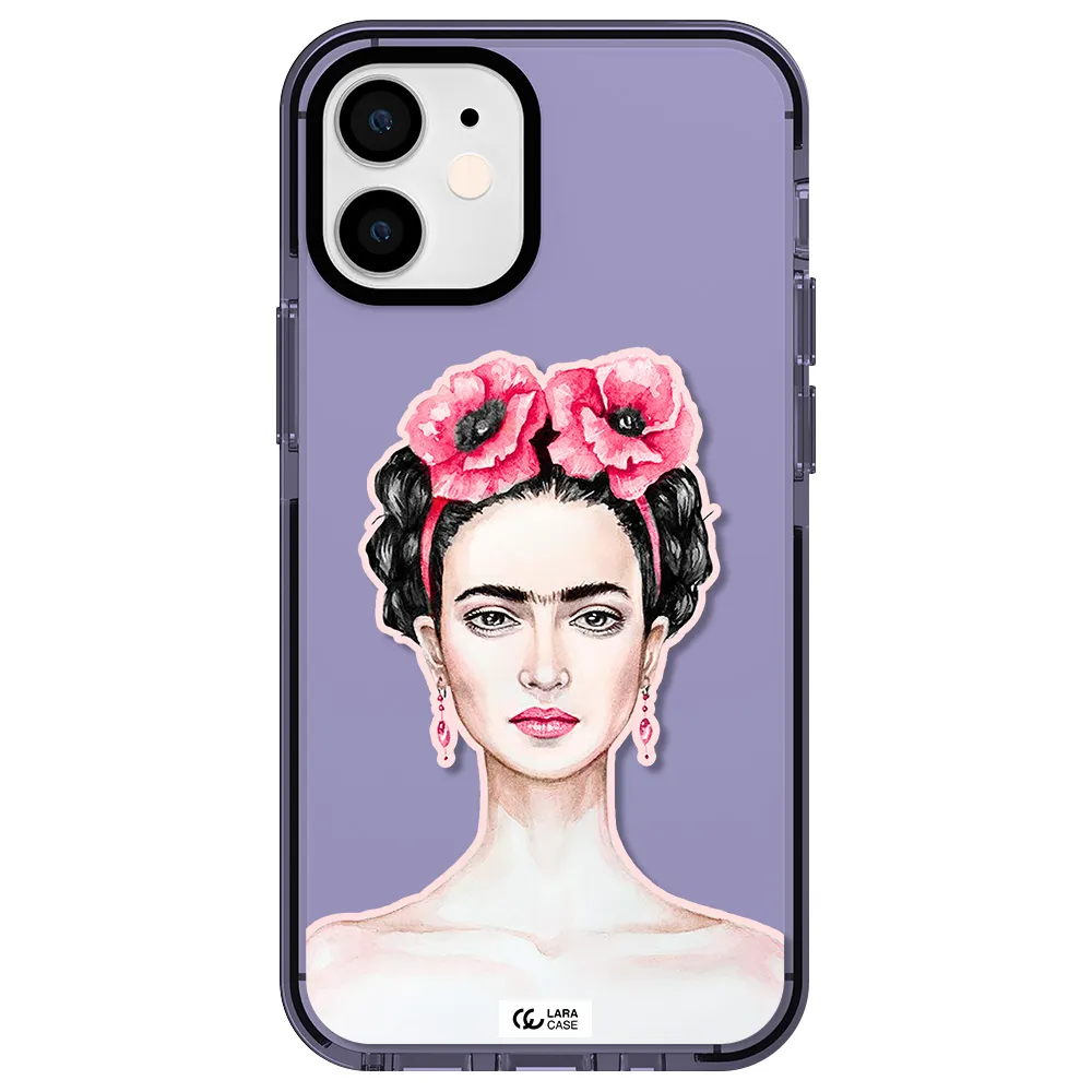 Ferida Watercolor Apple iPhone 12 mini impact Lilac Case