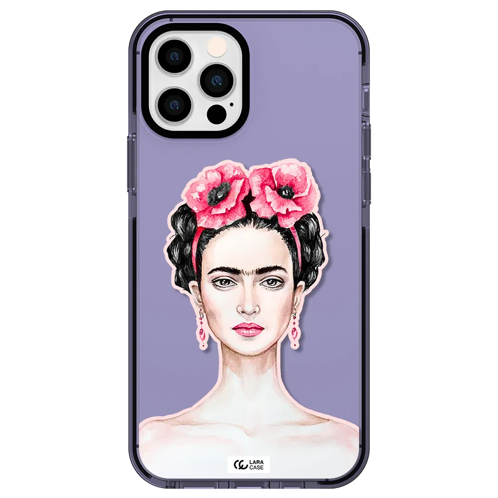 Ferida Watercolor Apple iPhone 12 pro impact Lilac Case