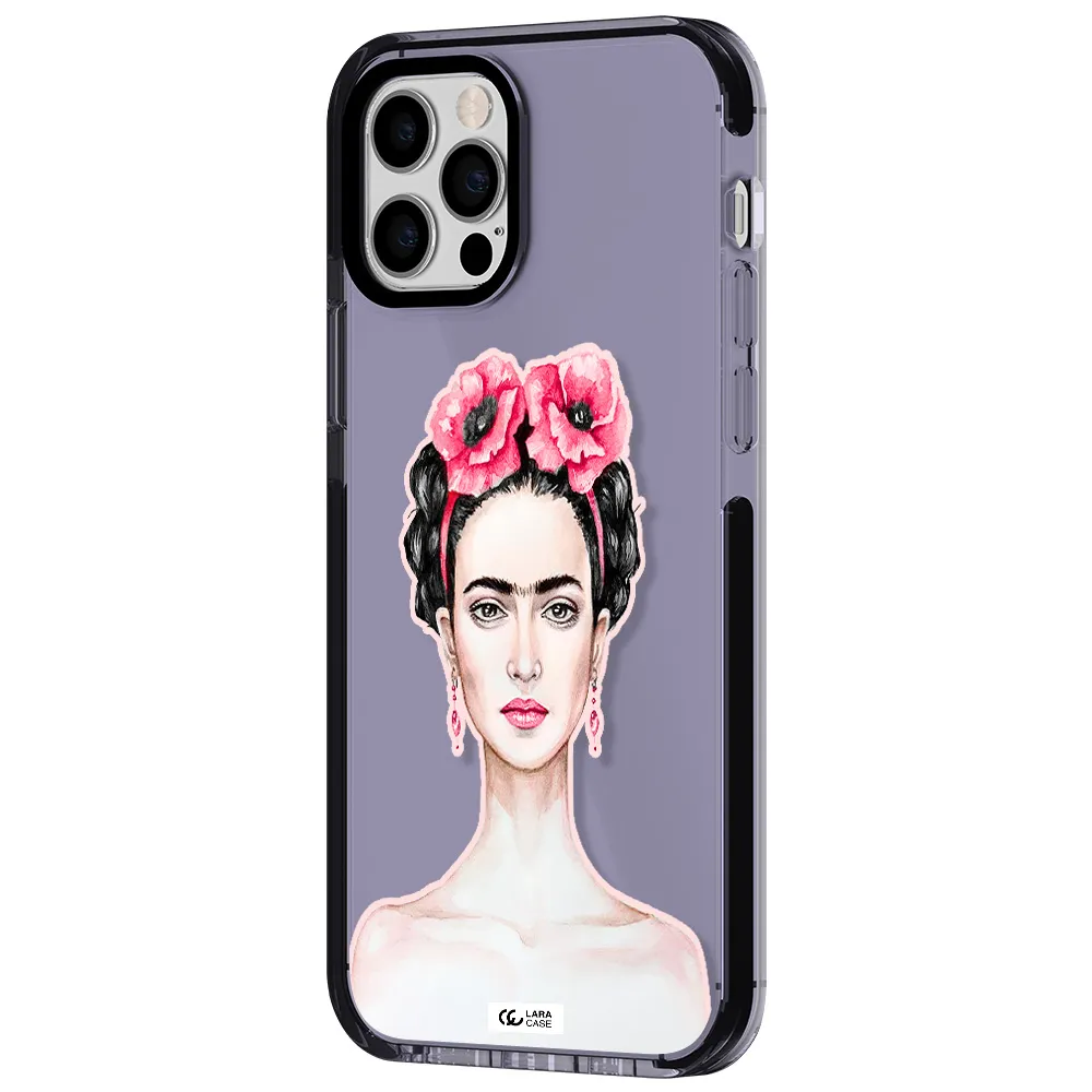 Ferida Watercolor Apple iPhone 12 pro impact Lilac Case