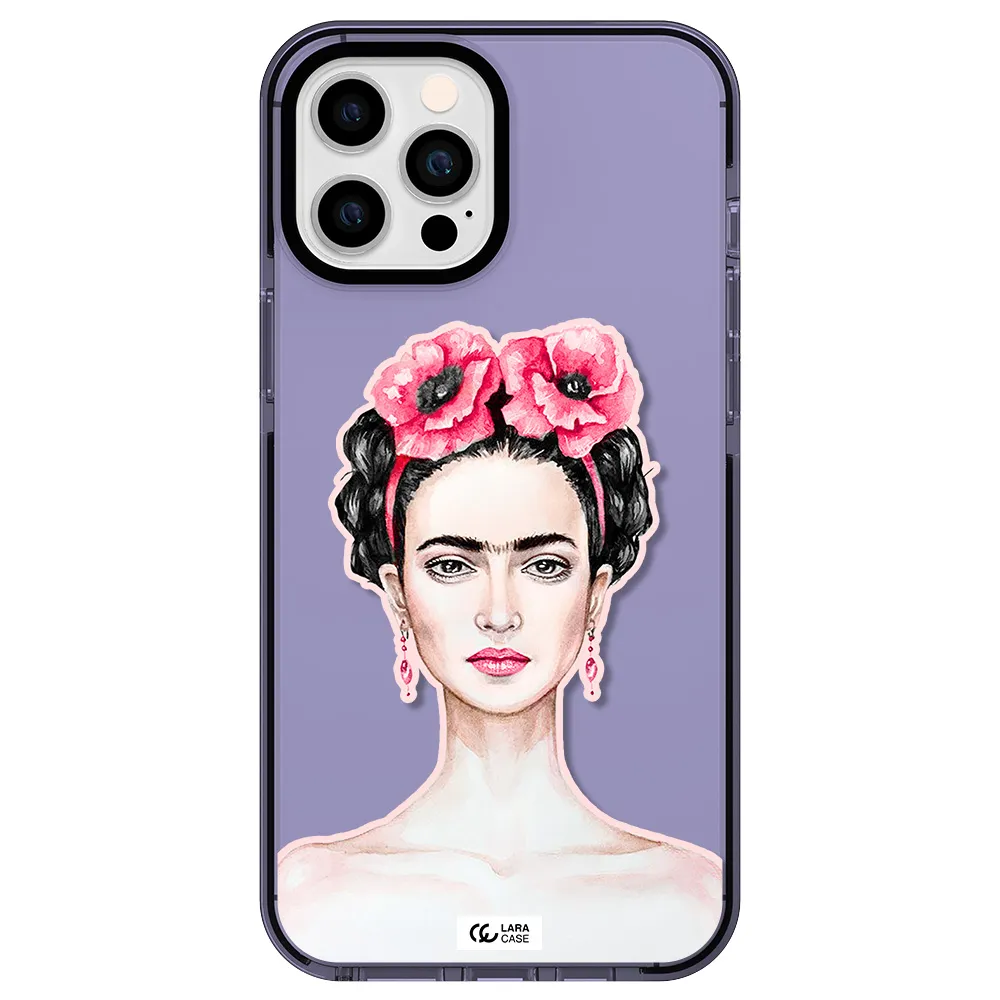 Ferida Watercolor Apple iPhone 12 pro max impact Lilac Case