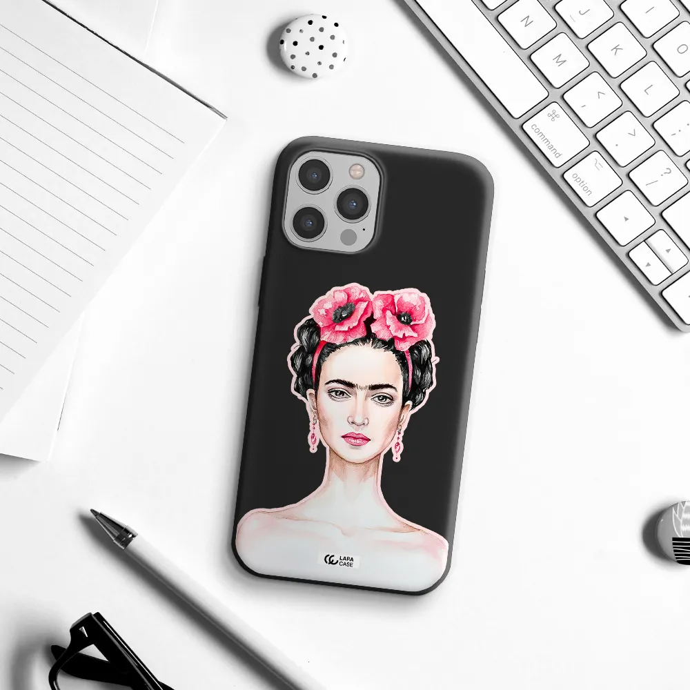 Ferida Watercolor Apple iPhone 12 pro max Silicone black Case