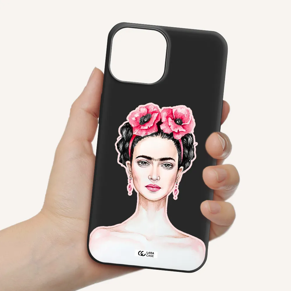 Ferida Watercolor Apple iPhone 13 mini Silicone black Case