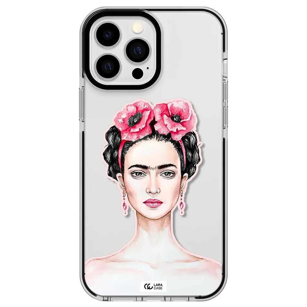 Ferida Watercolor Apple iPhone 13 Pro Max impact black border Case