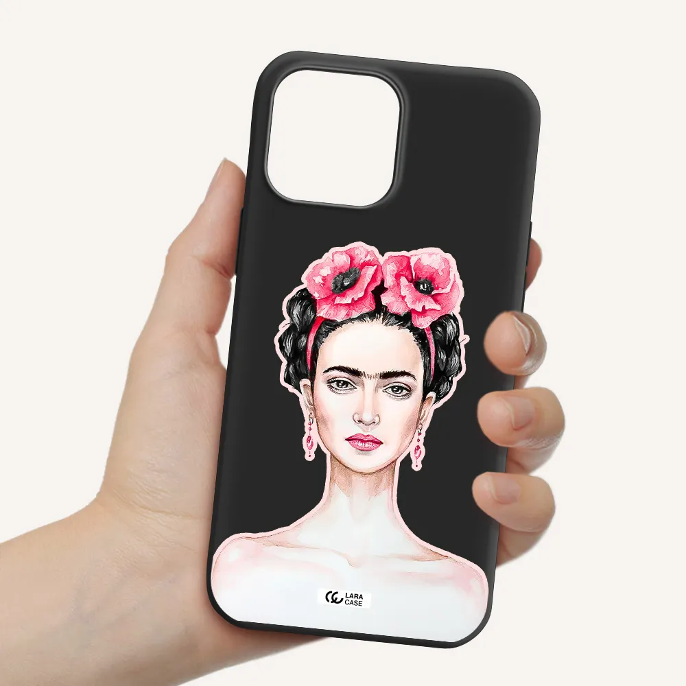 Ferida Watercolor Apple iPhone 13 Pro Max Silicone black Case