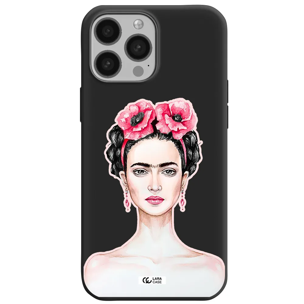 Ferida Watercolor Apple iPhone 13 Pro Silicone black Case