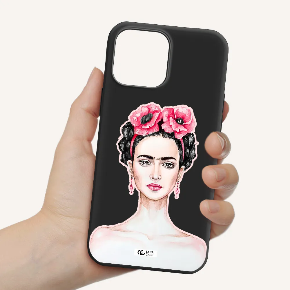 Ferida Watercolor Apple iPhone 13 Pro Silicone black Case