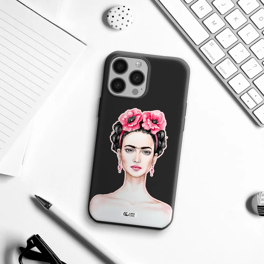 Ferida Watercolor Apple iPhone 13 Pro Silicone black Case